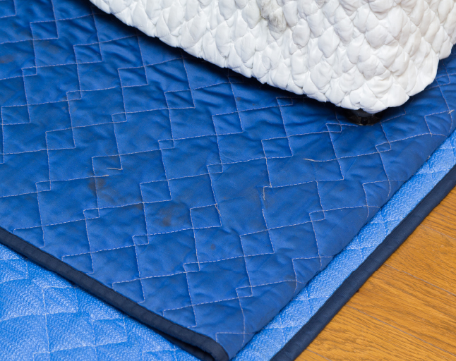 搬出作業時の養生